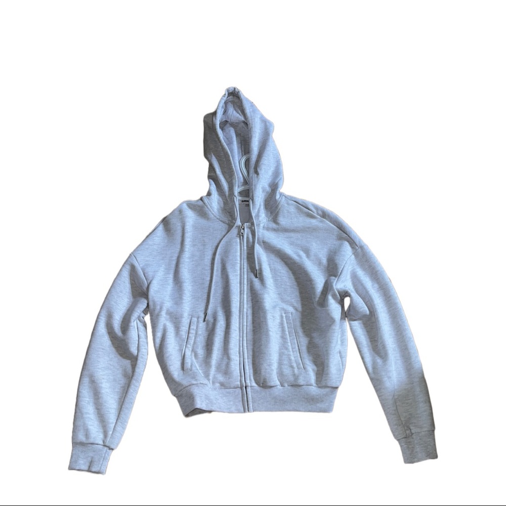 Xsmall boxy zip hoodie